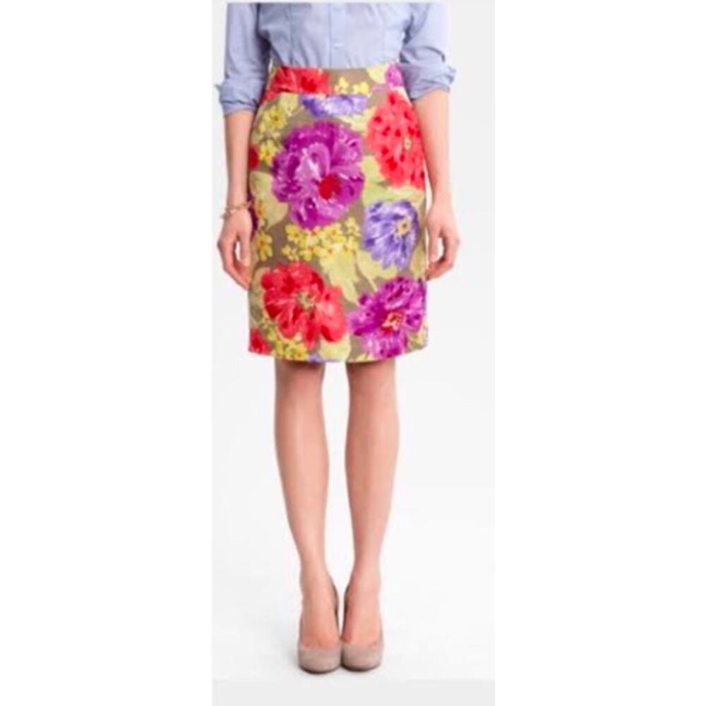 Banana Republic Floral Pencil skirt Size 4